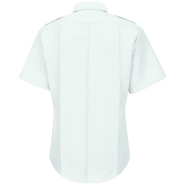 Horace Small Men's Police Shirt, 100% Polyester, 2 Pocket(s), White - HS1249 SS 155