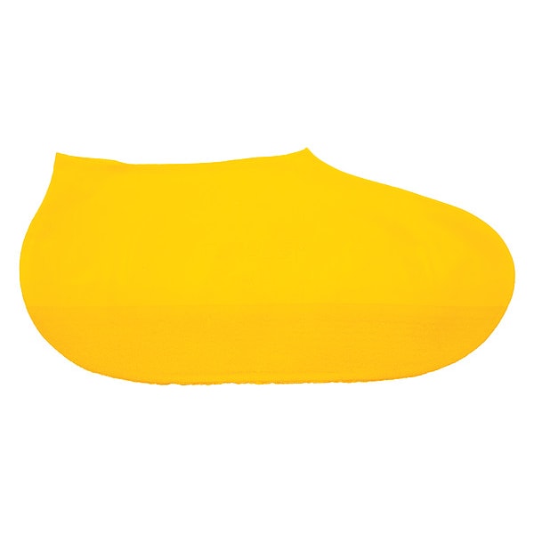 Tingley Boot Savers Disposable Shoe Cover, Natural Rubber Latex, Unisex, Size 14, Yellow, 100 Pack - 6333
