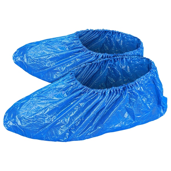 Sas Safety Polypropylene Shoe Cover, Large, 10 Packs of 4 Pairs 40 Pairs Total, 80PK - 6884-40
