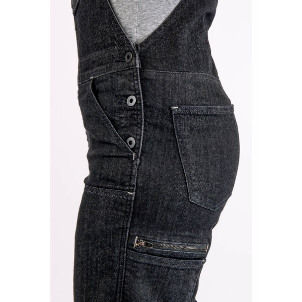 Dovetail Workwear Freshley Overall, Stretch Denim (92% cotton/7% Poly/1% Spandex), 10 oz Fabric Weight, 30 Inseam - DWF18O1D-001-000X30