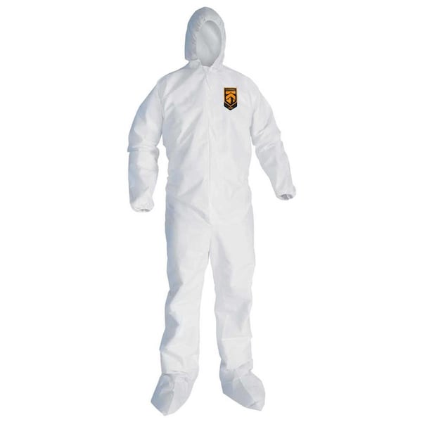 Noah Mason Kleenguard A30 Medium Breathable Apparel WhiteMedium - NO1402706