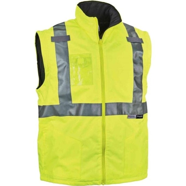 Ergodyne Hi-Vis Thermal Jacket Kit, 300D Oxford Polyester, Hi-Viz Lime, S - 8388