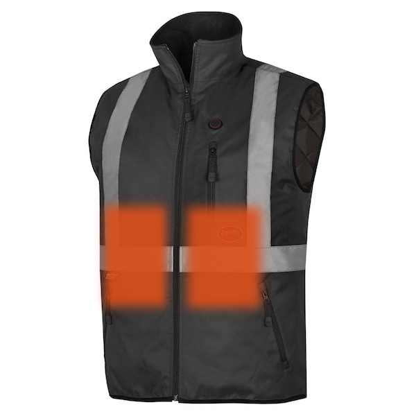 Pioneer XL Class ANSI/ISEA 107-2020 Class 1 Type O , Zipper 4 Pockets - V1210270U-XL