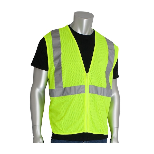 Pip Class 2, Economy Mesh Vest, Yellow - 302-MVGZLY-M