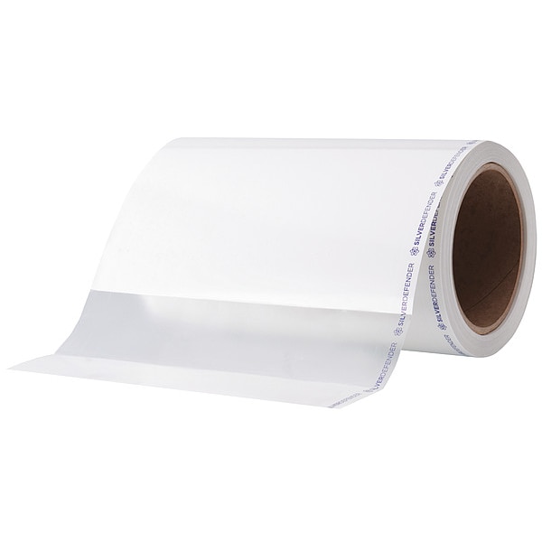 Cinta de película antimicrobiana Silver Defender, 60 pies de largo x 7 pulgadas de ancho - TS-001-7-60