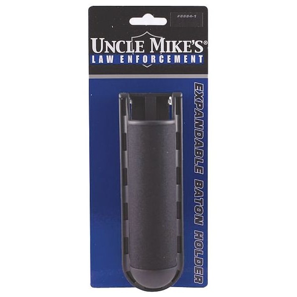 Uncle Mikes Baton Holder, Blck, Nylon, Ft 21-26in Baton - 88841