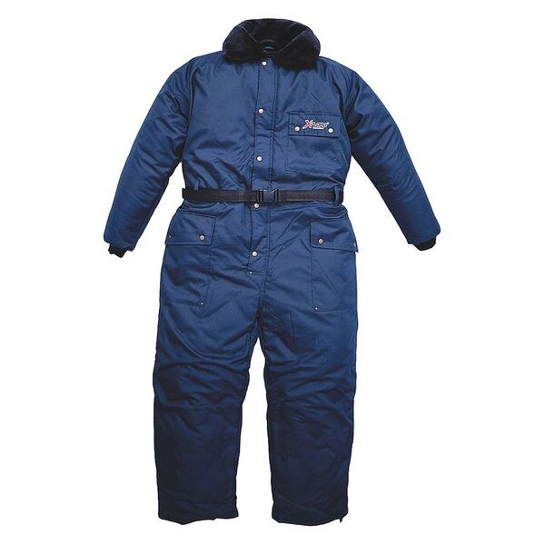 Polar Plus Insulated Heavy Duty Coverall, 2X-Tall, 840 Nylon Outer Shell, Navy, 2XL Tall - 22013NT