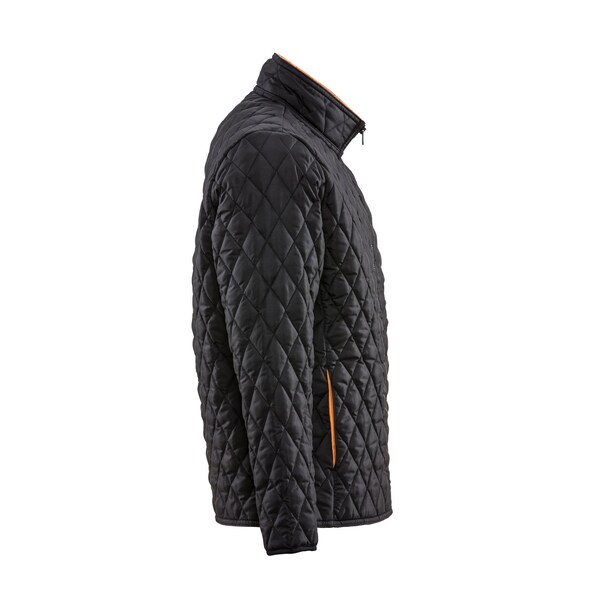 Refrigiwear Lightweight Diamond Quilted Jacket Black 5XL - 8705RBLK5XL