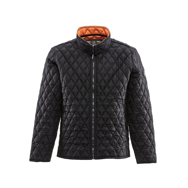 Refrigiwear Lightweight Diamond Quilted Jacket Black 5XL - 8705RBLK5XL