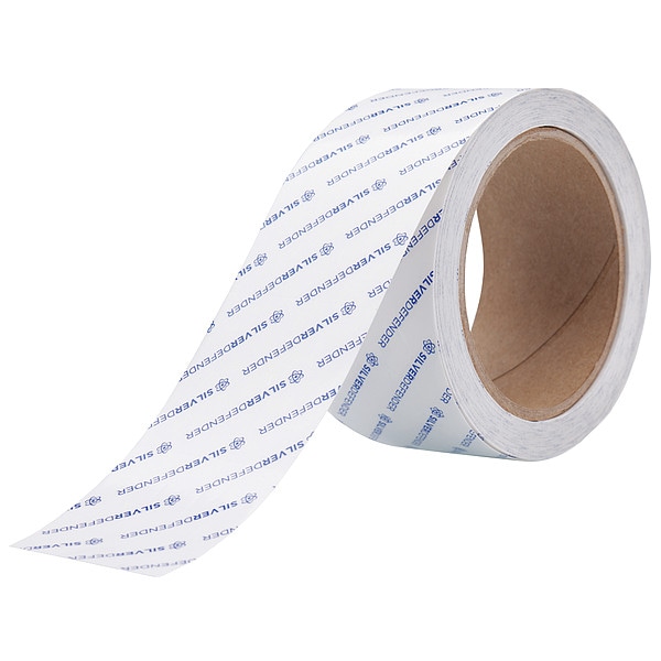 Cinta de película antimicrobiana Silver Defender, 60 pies Lx2 pulgadas W - TP-004-2-60-BX
