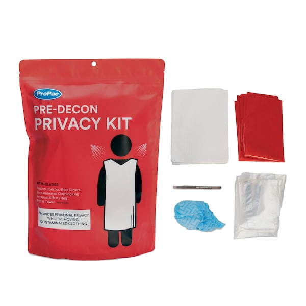 Propac Personal Privacy Kit, Pre-Decon, Adult - D3601-PRE