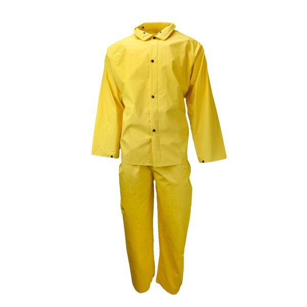 Neese Outerwear I36S Economy Rainsuit-Yel-3X - 10036-55-2-YEL-3X