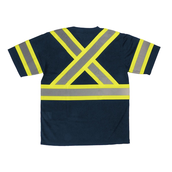 Tough Duck S/S Safety T-Shirt w/PE Micro Mesh - ST091