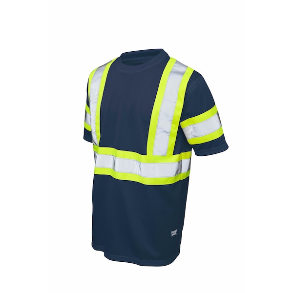 Tough Duck S/S Safety T-Shirt w/PE Micro Mesh - ST091