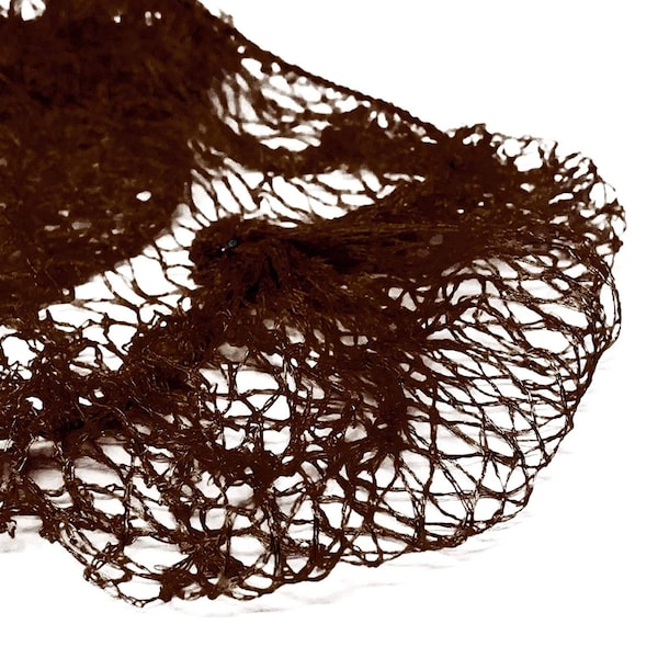 Popular Life Scarlett Durable, Invisible Dark Brown Hair Nets, PK2 - BLPL-HS-DH-4DBR-2