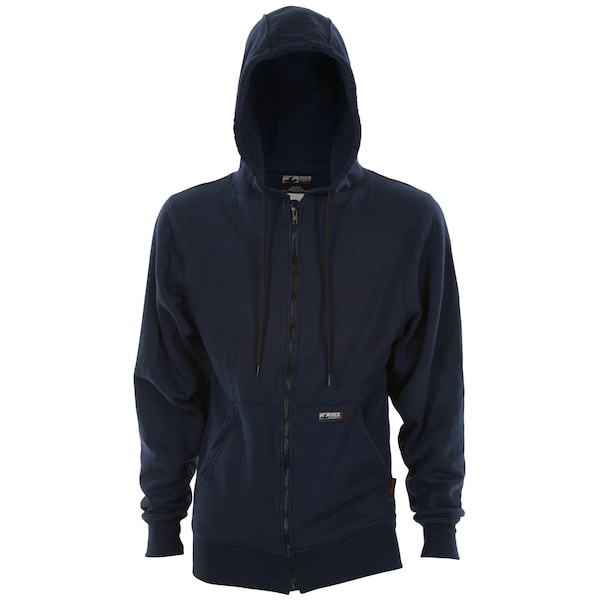 Mcr Safety FR, FR Hooded Sweatshirt Navy L - SS1NL