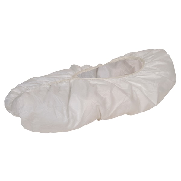 Kleenguard Shoe Covers, Microporous Film Laminate, White, Slip Resistant Sole: No , Universal - 44490