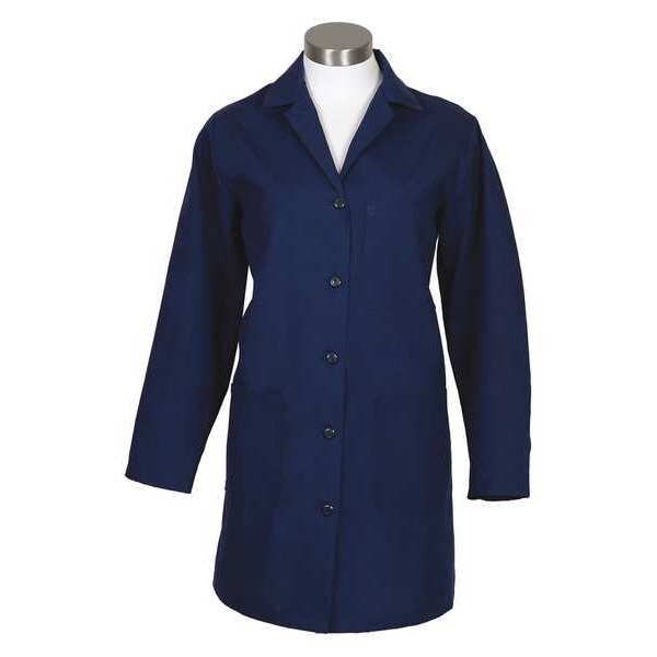 Fame (A Delta Plus Group Company) Lab Coat, Female, Navy, L1LG - 83359