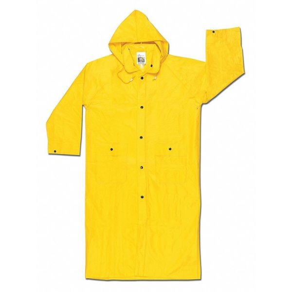 Mcr Safety Wizard .28Mm PVC Nylon PVC Fr Coat, 2XL - 300CX2