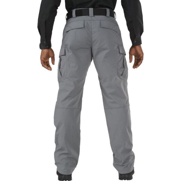 5.11 Men's Tactical Pants, M, Charcoal, 41% Flex-Tac(TM)/24% Polyester/35% Cotton, Flex-Tac(TM) Ripstop - 74369