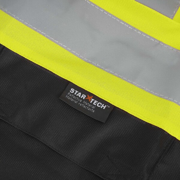 Pioneer Solid Vest w/Black Bottom, Orange, Small - V1020251U-S/M