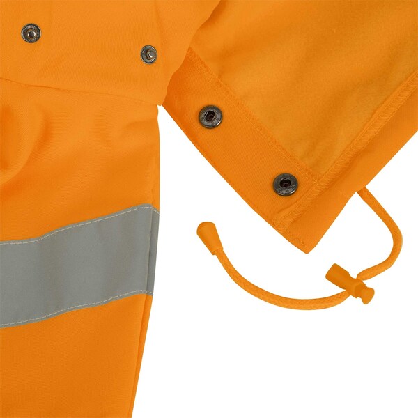 Pioneer Fleece Hoodie, Orange, 4XL - V1060351U-4XL