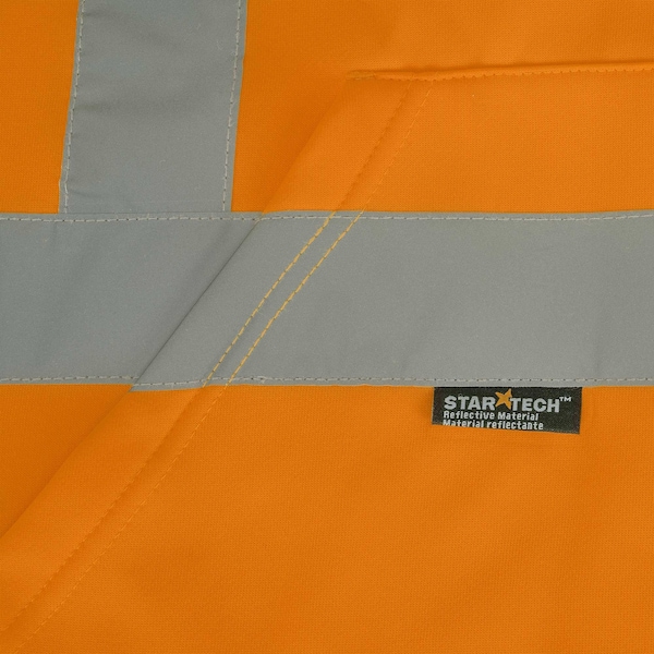 Pioneer Fleece Hoodie, Orange, 4XL - V1060351U-4XL