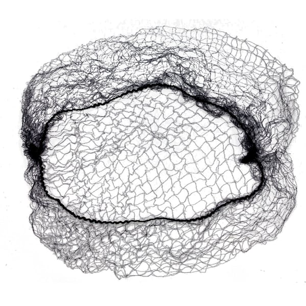 Popular Life Violette Fine Mesh Black Hair Nets, PK2 - BLPL-MS-DH-5BK-2