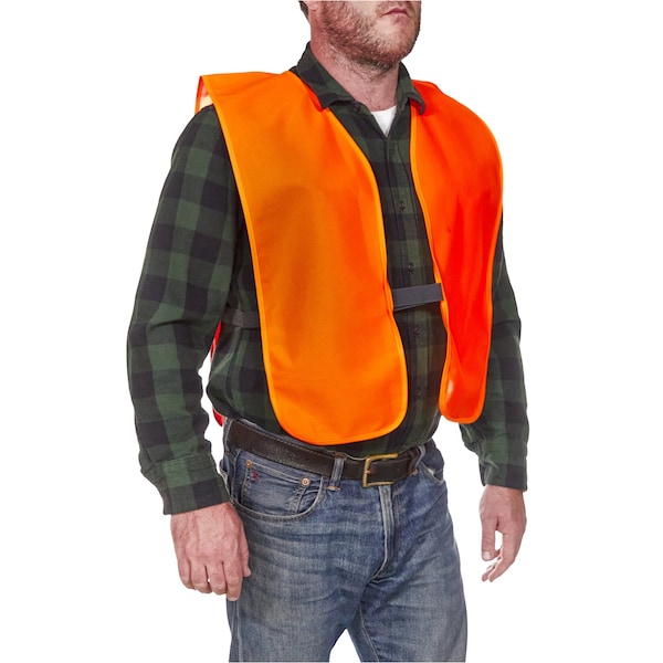 Allen Co Adult Big Man Blaze Orange Hunting/Safety Vest, Fits up to 60-in. Chest Large - 15753
