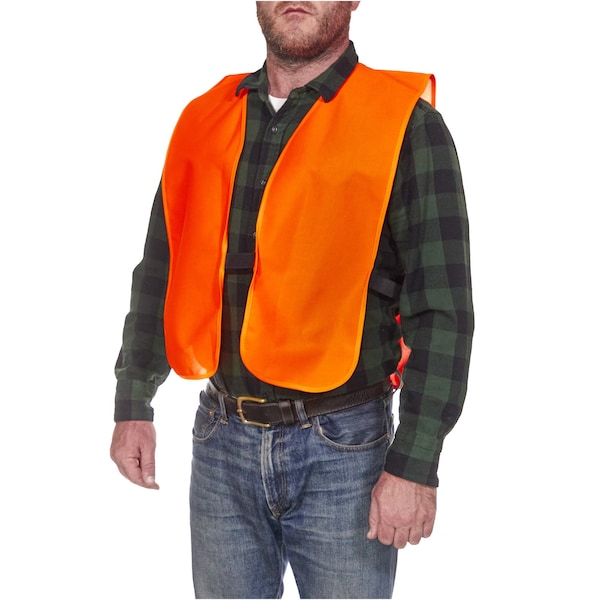 Allen Co Adult Big Man Blaze Orange Hunting/Safety Vest, Fits up to 60-in. Chest Large - 15753