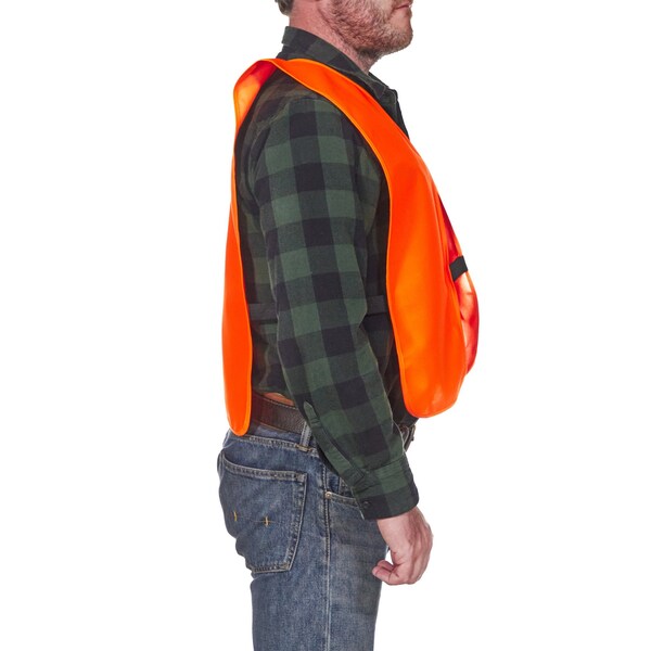Allen Co Adult Big Man Blaze Orange Hunting/Safety Vest, Fits up to 60-in. Chest Large - 15753