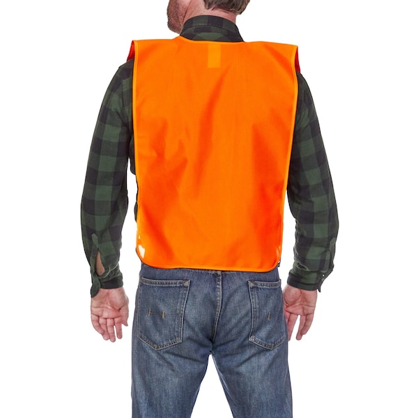 Allen Co Adult Big Man Blaze Orange Hunting/Safety Vest, Fits up to 60-in. Chest Large - 15753