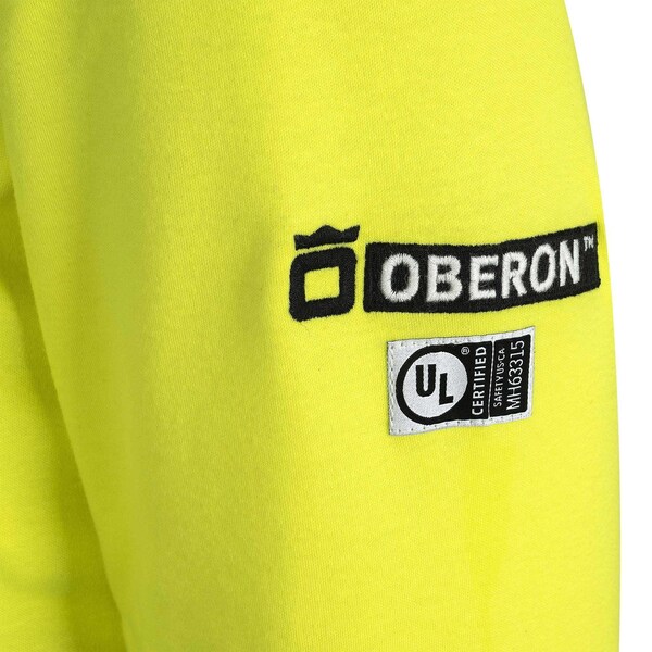 Oberon Men's Long Sleeve Safety Shirt, 11 cal/sq cm, L - ZFI306-L