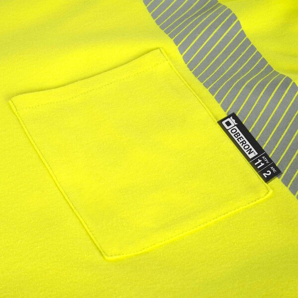 Oberon Men's Long Sleeve Safety Shirt, 11 cal/sq cm, L - ZFI306-L