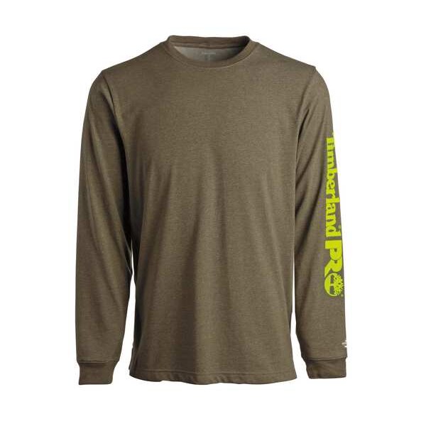 Timberland Pro Large, Base Plate LS T-Shirt w/Logo - TB0A1HRV369