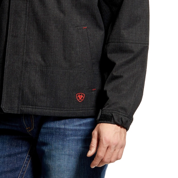 Ariat FR Insulated Waterproof Jacket, 52 cal/sq cm, M, 8 oz Zipper Closure - 10018144