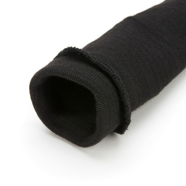 Steelman Kevlar A4 Cut Resistant Liquid Repelling Double Layer Safety Sleeves 1-Pair, Black - 60020