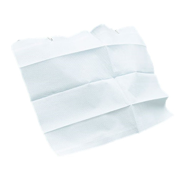Dealmed Bib 13½" X 18" Ttp 2-Ply White, 125/Pk, 500/Cs, 500PK - 782080
