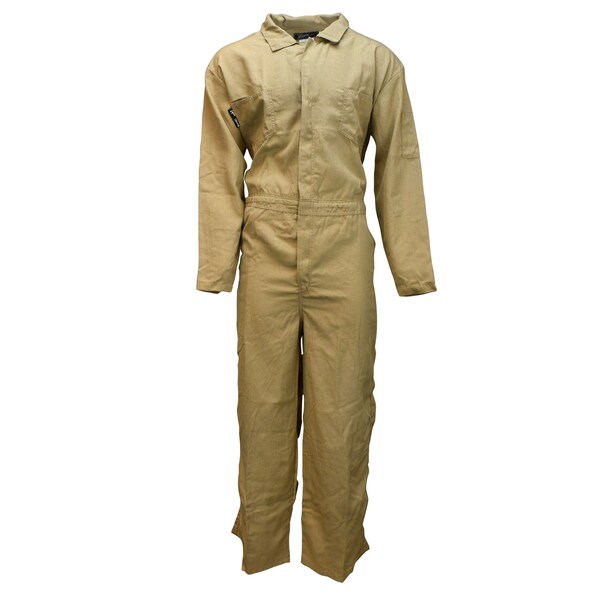 Neese Workwear 4.5 oz Nomex FR Coverall-KH-L - VN4CAKH-L