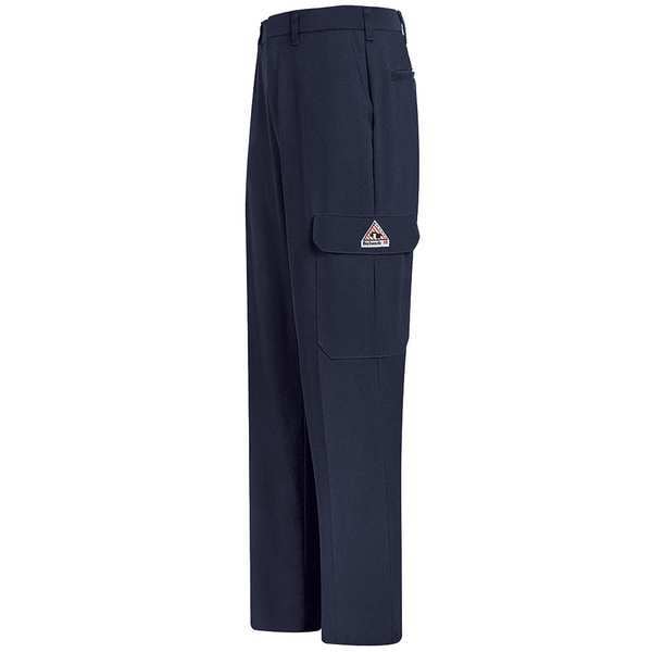 Bulwark Men's Flame Resistant Pants, 11 cal/sq cm, 7 oz CoolTouch 2 - PMU2NV 30 30