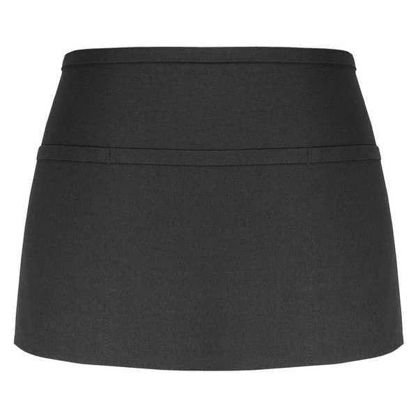 Fame (A Delta Plus Group Company) Apron, Long 3-Pocket Waist, Black, F9L - 18810