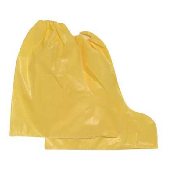 Lakeland Disposable Boot Covers, ChemMax(R) 1, Yellow, Slip Resistant Sole: No , XL - PBLC1S903YP-XL
