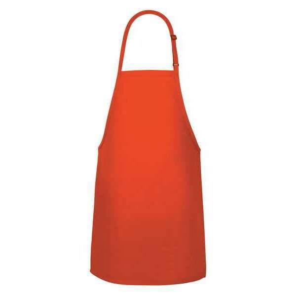 Fame (A Delta Plus Group Company) Bib Apron, No Pocket, F33L, Orange - 82621