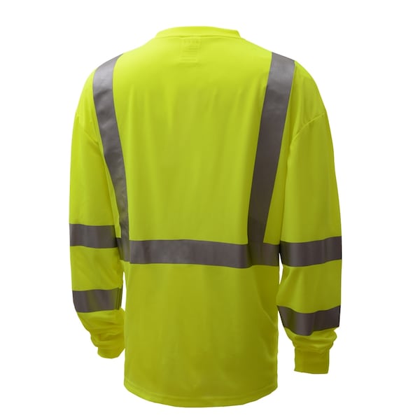 Gss Safety Class 3 Stndrd Moisture Wicking T-Shirt - 5505-TALL 2XL
