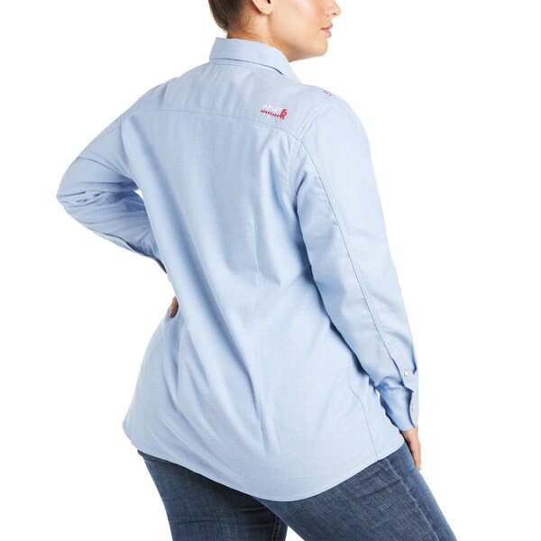 Ariat Women's FR Button Down Shirt, 8.3 cal/sq cm, XS, DuraStretch(TM) - 10027854