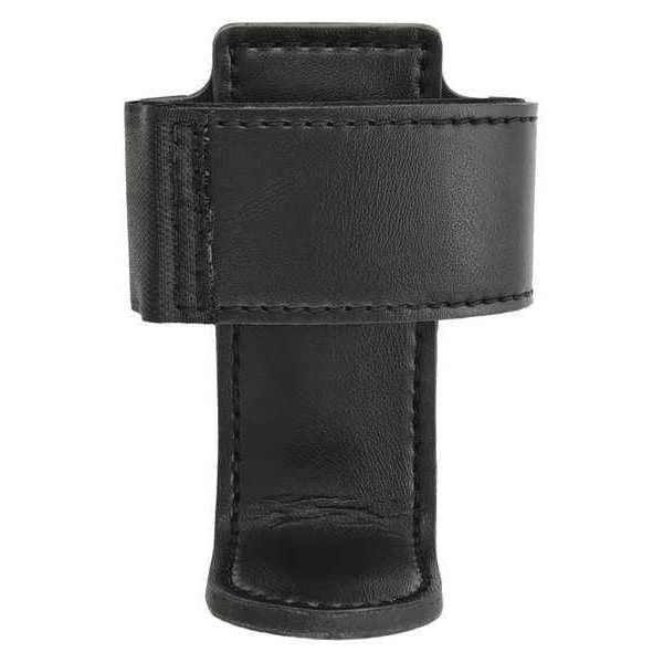 Heros Pride Radio Pouch, Synthetic Leather, Black, M, Open - 1442BP