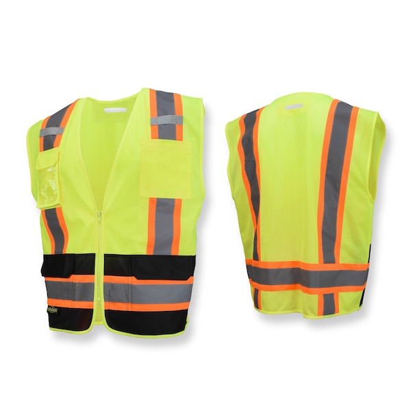 Radians Radians SV6B Two Tone Surveyor Type R Class 2 Safety Vest - SV6B-2ZGD-L
