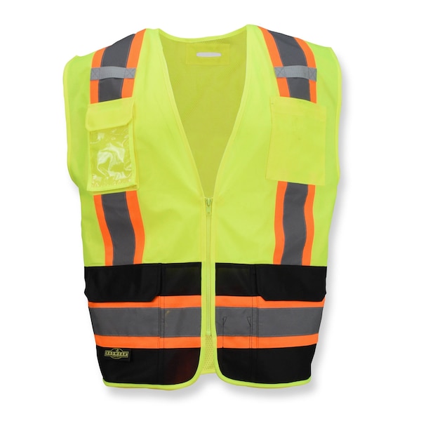 Radians Radians SV6B Two Tone Surveyor Type R Class 2 Safety Vest - SV6B-2ZGD-L