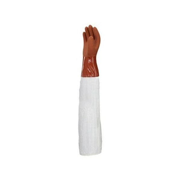 Showa SHOWA 640 Rough Finish PVC Gloves w Sleeves - 640-08