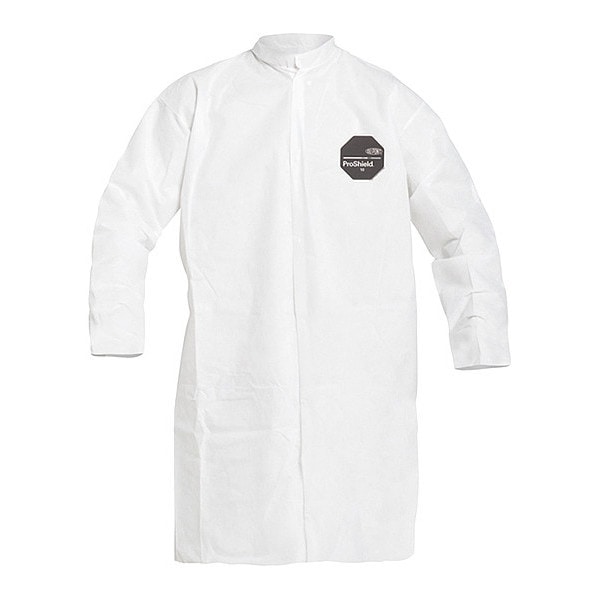 Dupont ProShield 10 Disposable Lab Coat, ProShield(R), Snaps Closure, White, XL, 30 PK - PB267SWHXL003000
